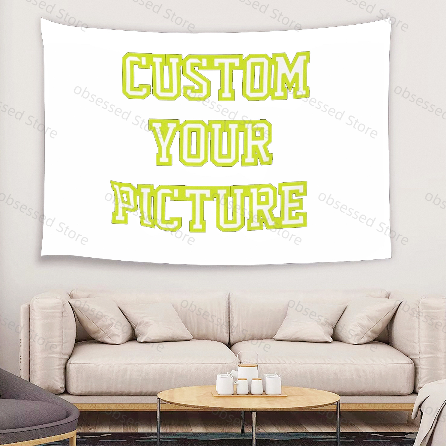 Your Home Textiles - Customized tapestry printing for your pictures,