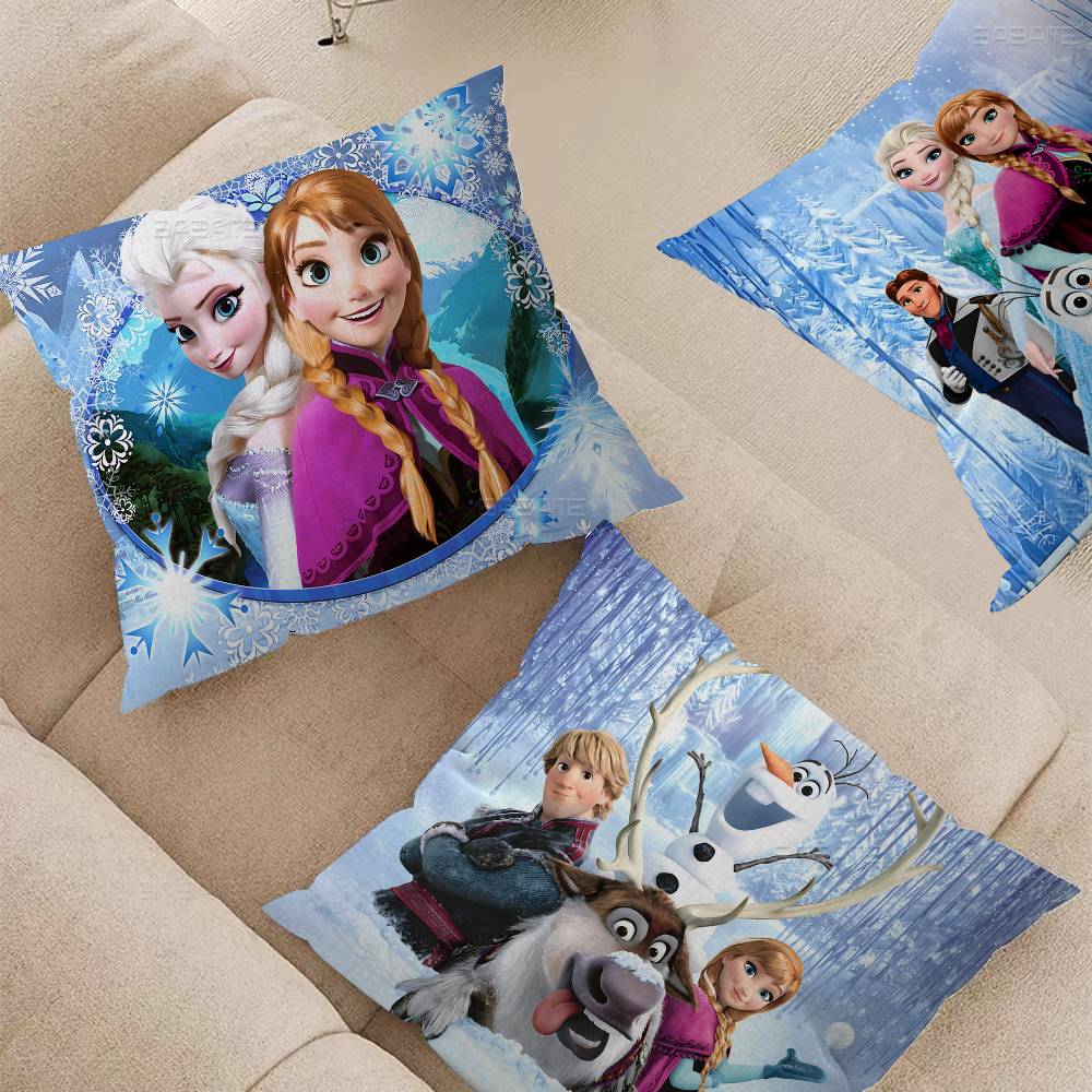 Home.Textiles Cushion - Cartoon-F-Frozenes Cushion Cover Inches Farmhouse Decor