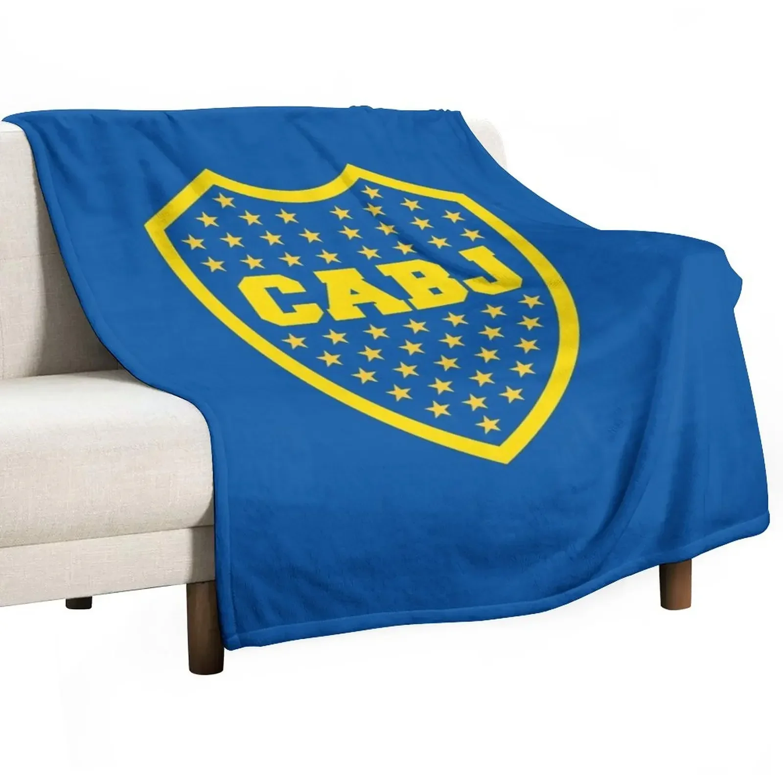 Home Textiles Plaid - Boca Juniors CABJ Throw Blanket Soft