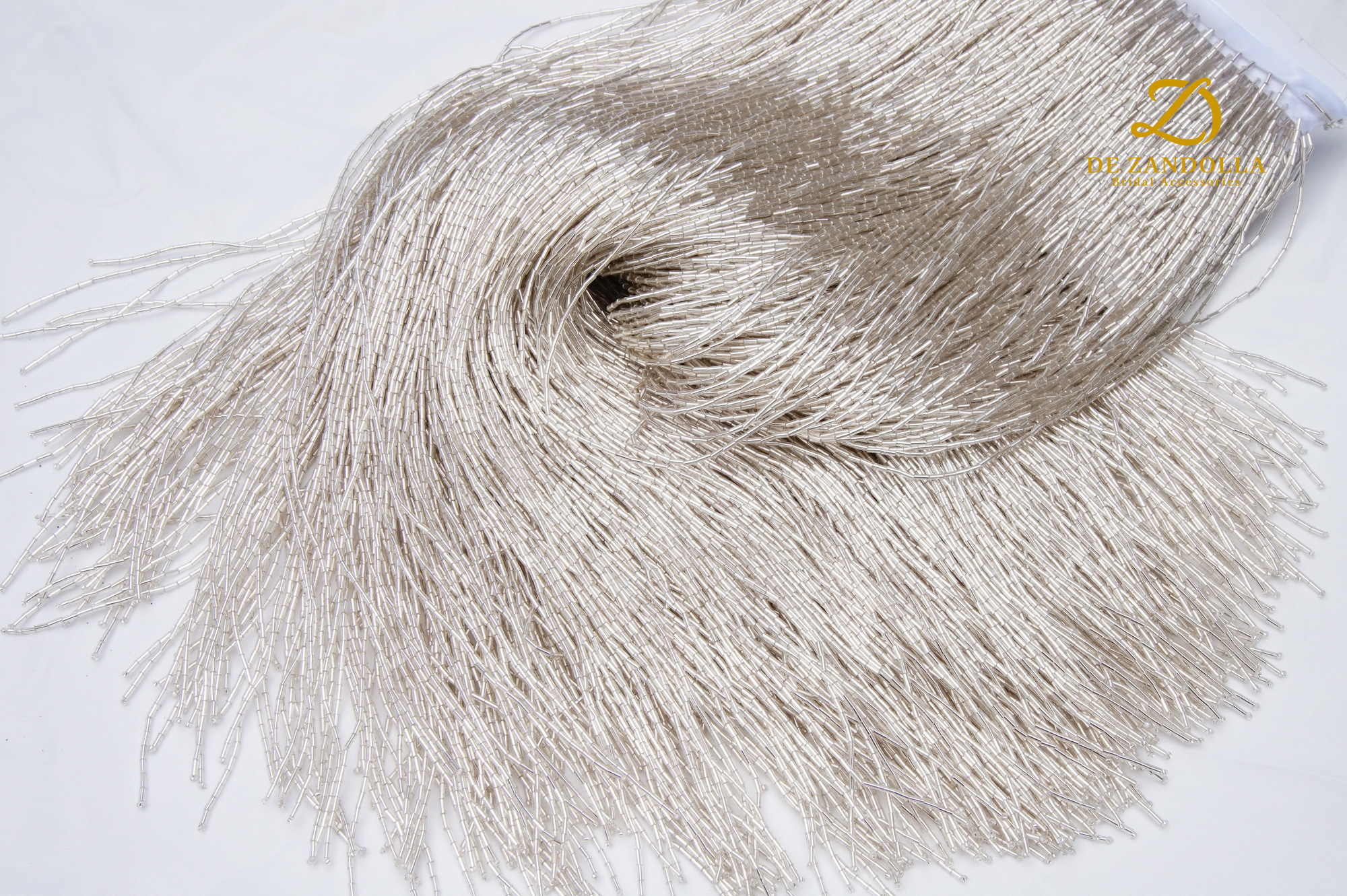 50cm length Silver Green Luxur – обзор и цена Luxury Home Textiles Usa