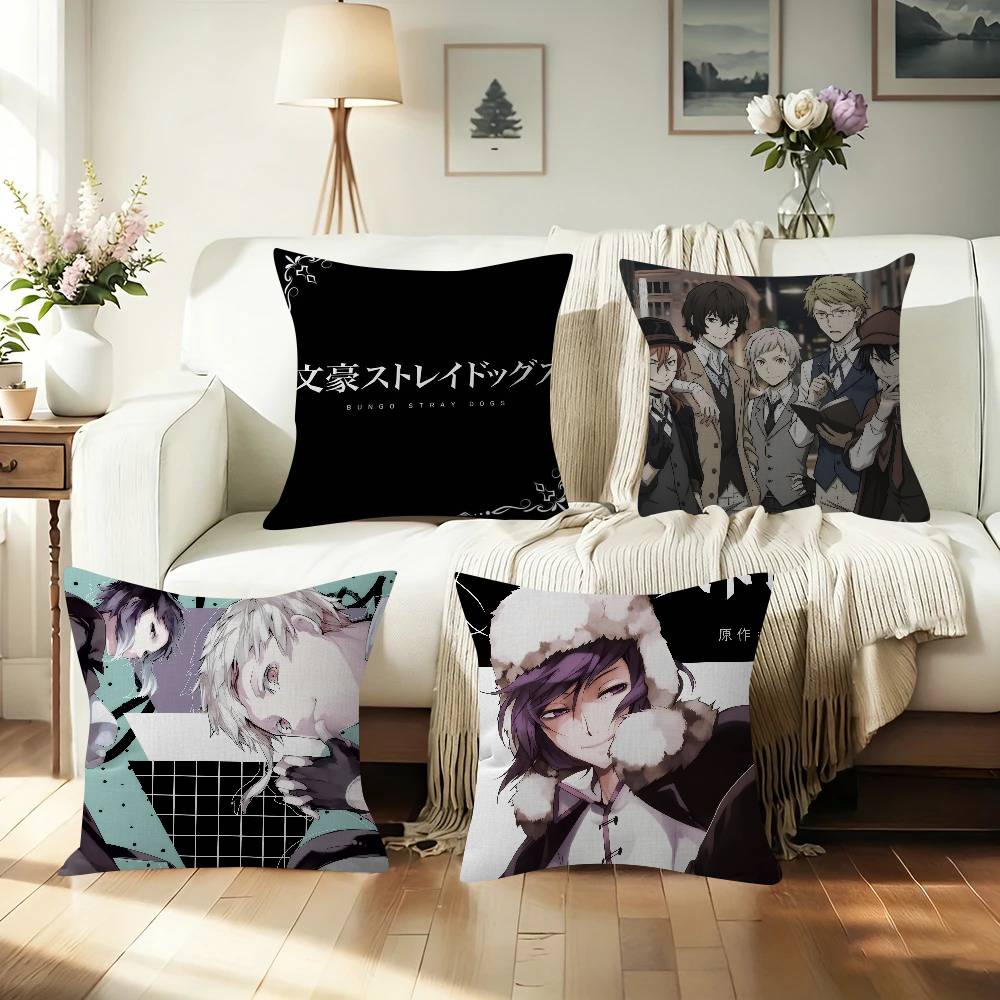 Anime B-Bungo Stray Dogs  Cush – обзор и цена Home.Textiles Cushion