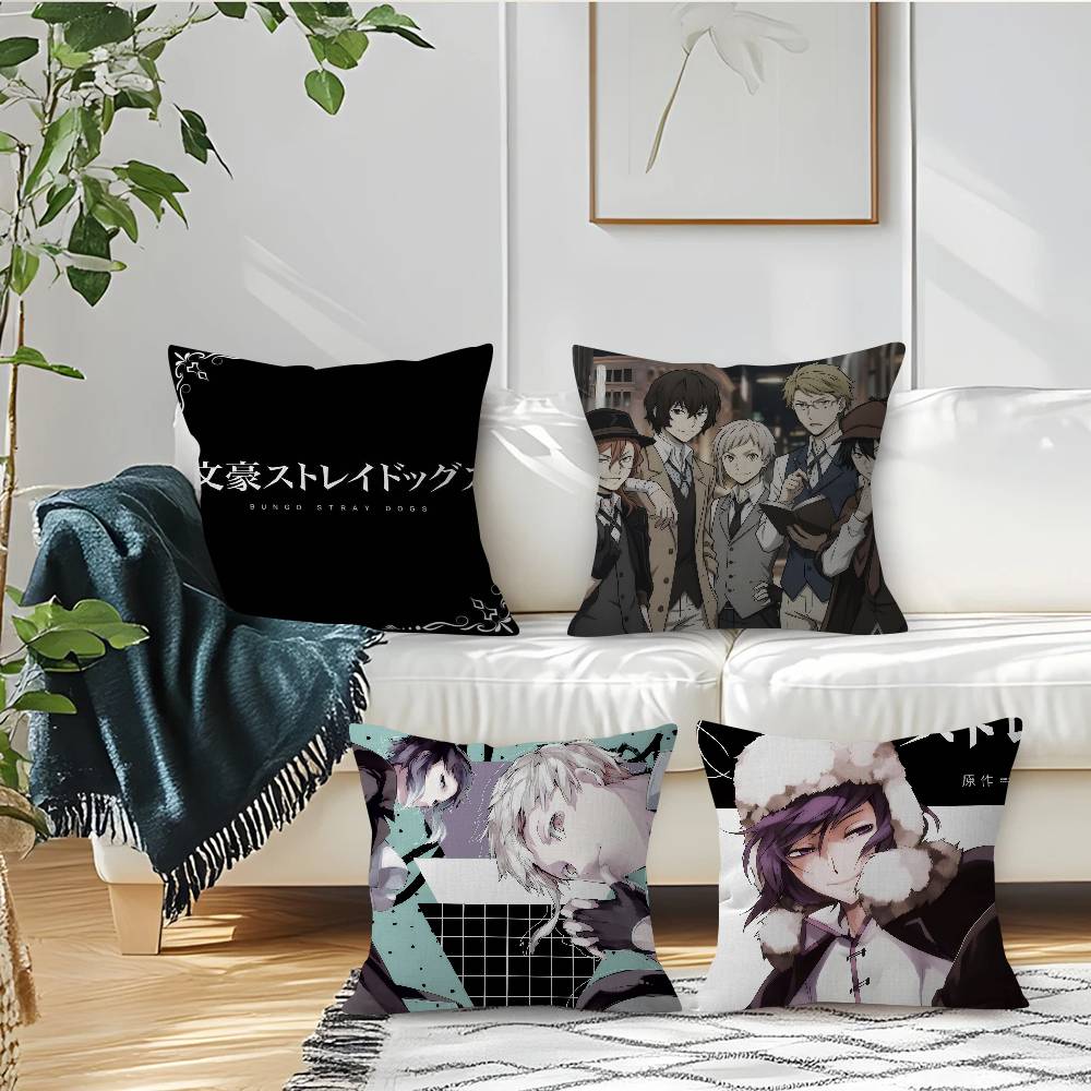 Anime B-Bungo Stray Dogs  Cush – обзор и цена Home.Textiles Cushion