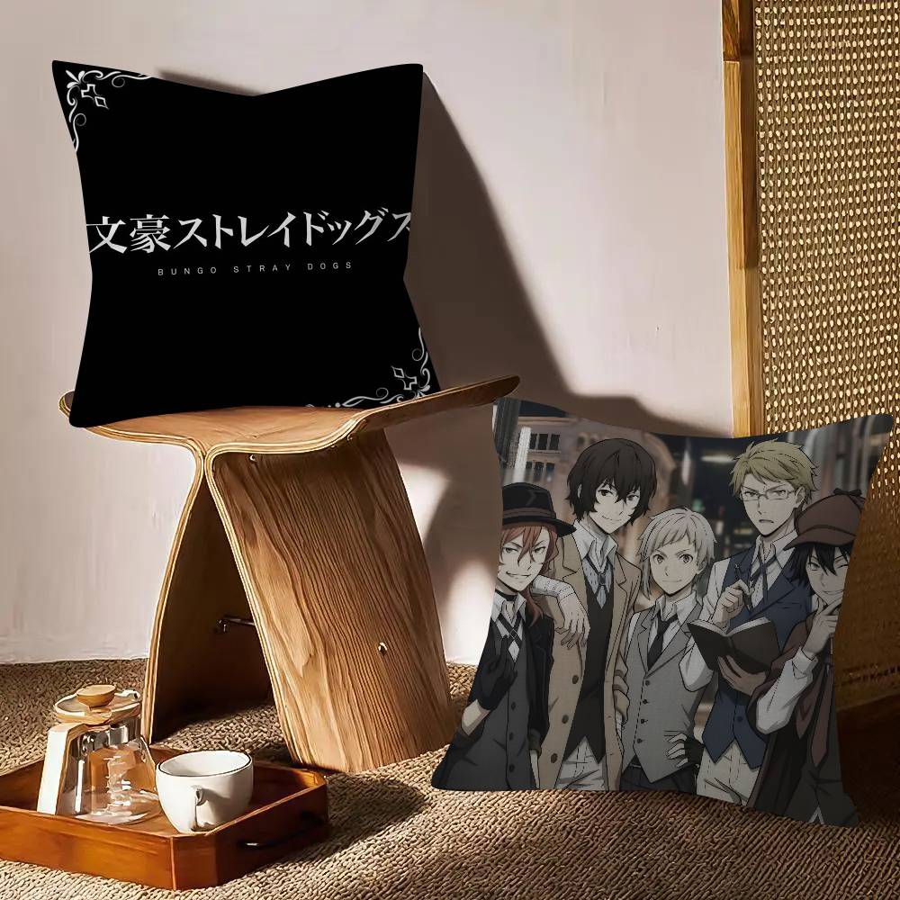Anime B-Bungo Stray Dogs  Cush – обзор и цена Home.Textiles Cushion