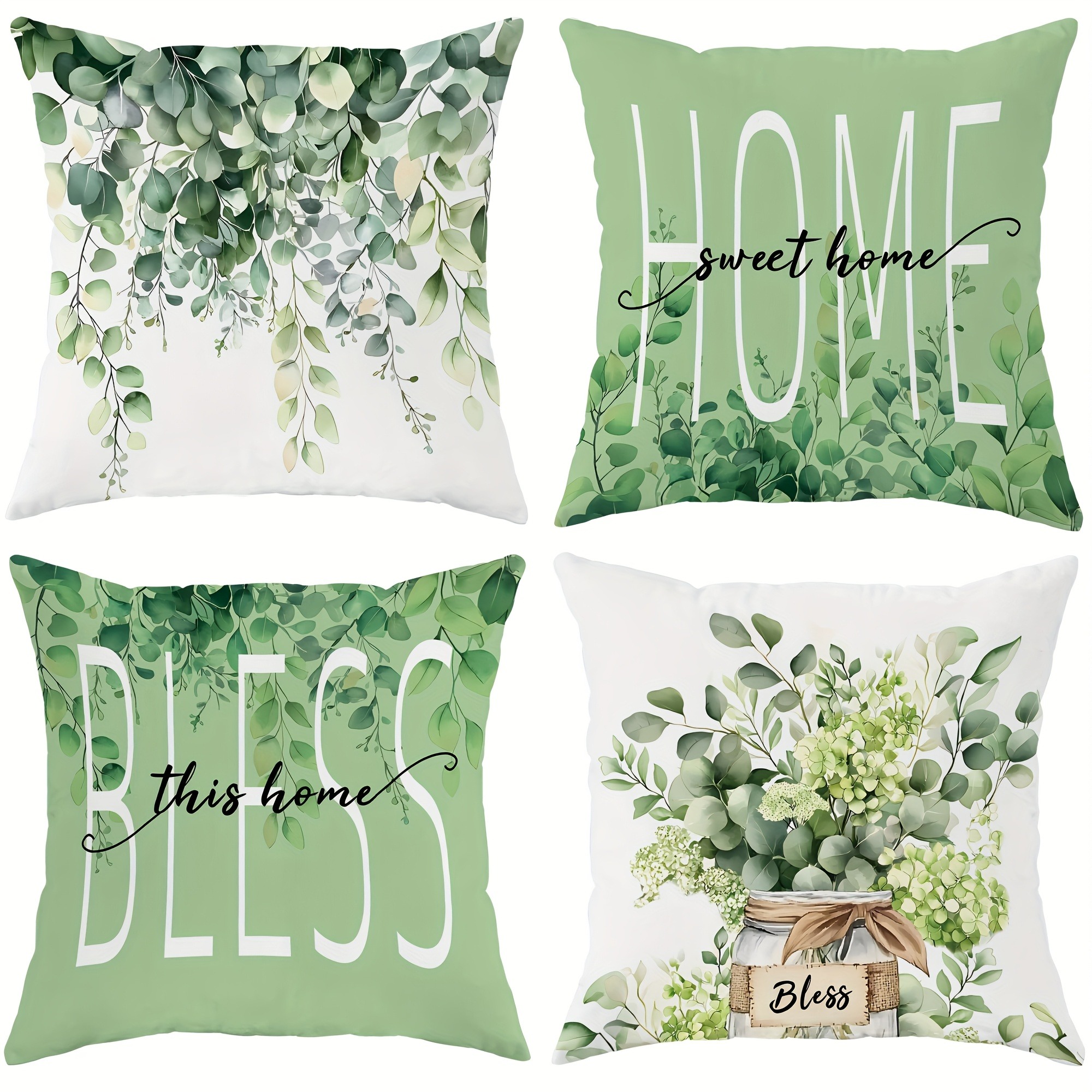 Eucalyptus - Inspired Pillow C – обзор и цена Your Home Textiles