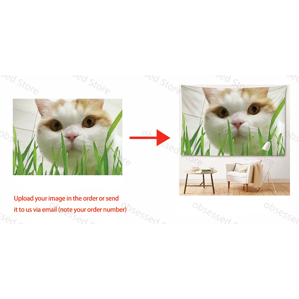 Customized tapestry printing f – обзор и цена Your Home Textiles