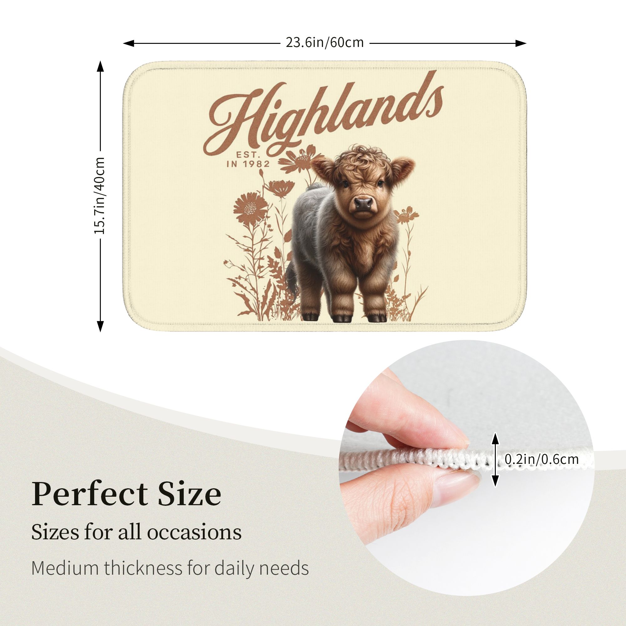 Baby Highland Cow Fuzzy Scotla – обзор и цена Highland Home Textiles