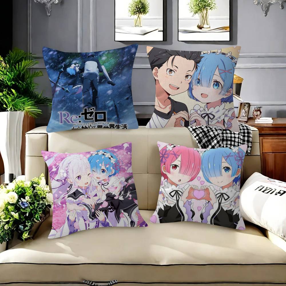 Anime Re Zero  Pillow Anime Pi – обзор и цена Home.Textiles Cushion