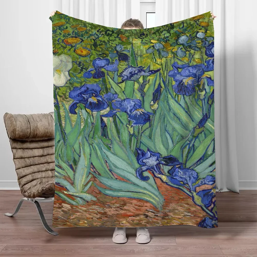 Van Gogh Boho Throw Blanket fo – обзор и цена Luxury Home Textiles Usa