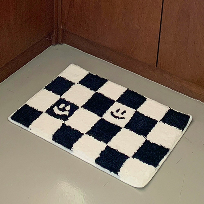 VIKAMA Checkerboard Print Door – обзор и цена Home Textiles Plaid