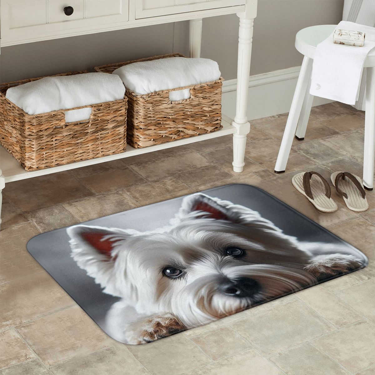 Cute West Highland White Terri – обзор и цена Highland Home Textiles