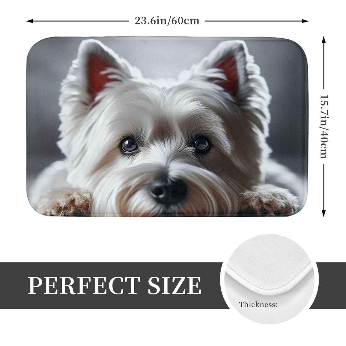 Cute West Highland White Terri – обзор и цена Highland Home Textiles