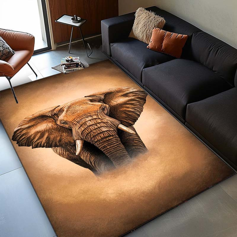 Elephant Portrait Rug for Safa – обзор и цена Your Home Textiles