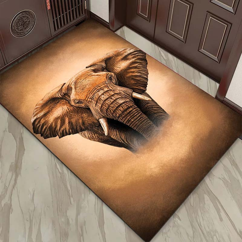 Elephant Portrait Rug for Safa – обзор и цена Your Home Textiles