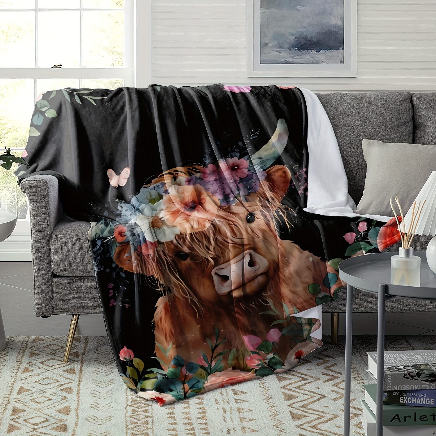 Flannel Throw Blanket: Adorabl – обзор и цена Highland Home Textiles