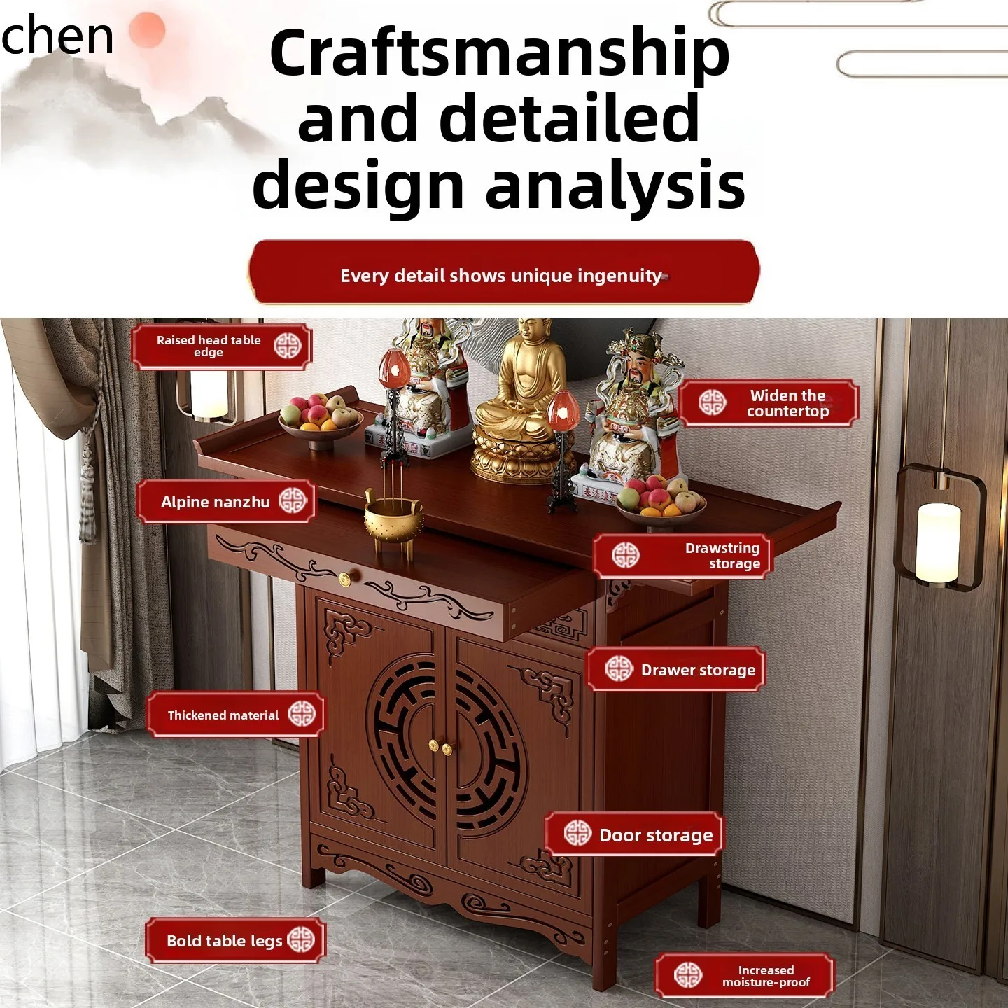 r5.20 Standing Cabinet Altar B – обзор и цена Home & Hotel Textiles Private Limited