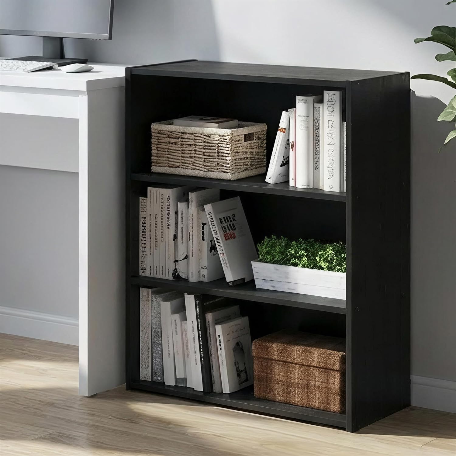 Furinno PASIR Book Shelf, 3-Ti – обзор и цена Home & Hotel Textiles Private Limited