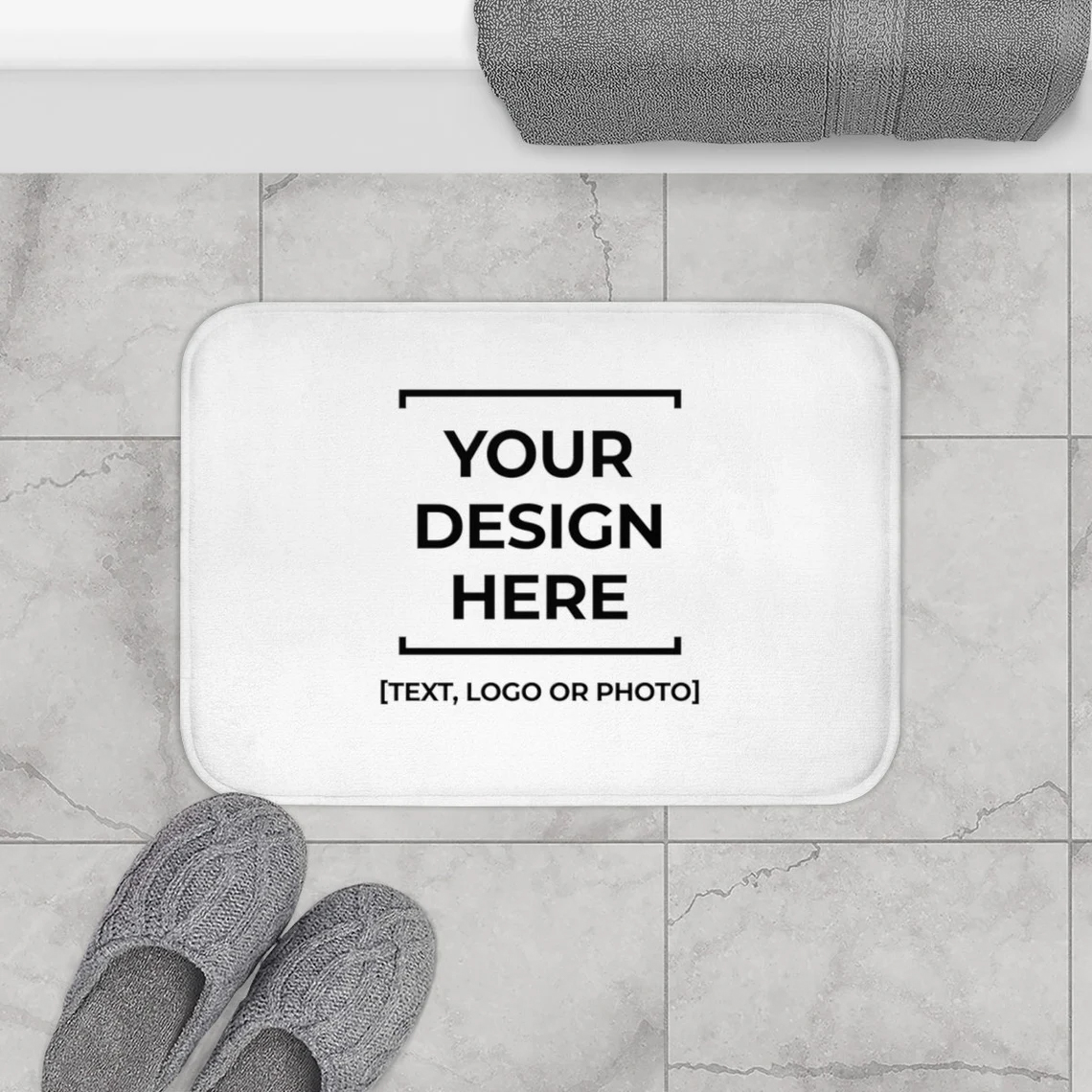 Personalized Bath Mat, Custom  – обзор и цена Your Home Textiles