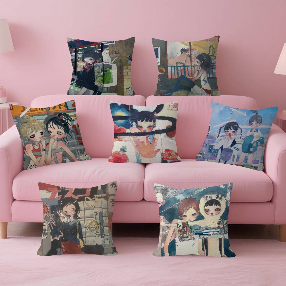 Art Aya Takano Girl  Pillow An – обзор и цена Aya Home Textiles