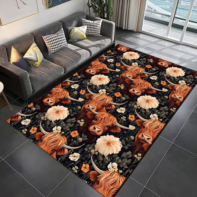 Plush Crystal Velvet Yak Print – обзор и цена Highland Home Textiles