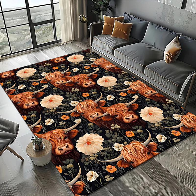 Plush Crystal Velvet Yak Print – обзор и цена Highland Home Textiles