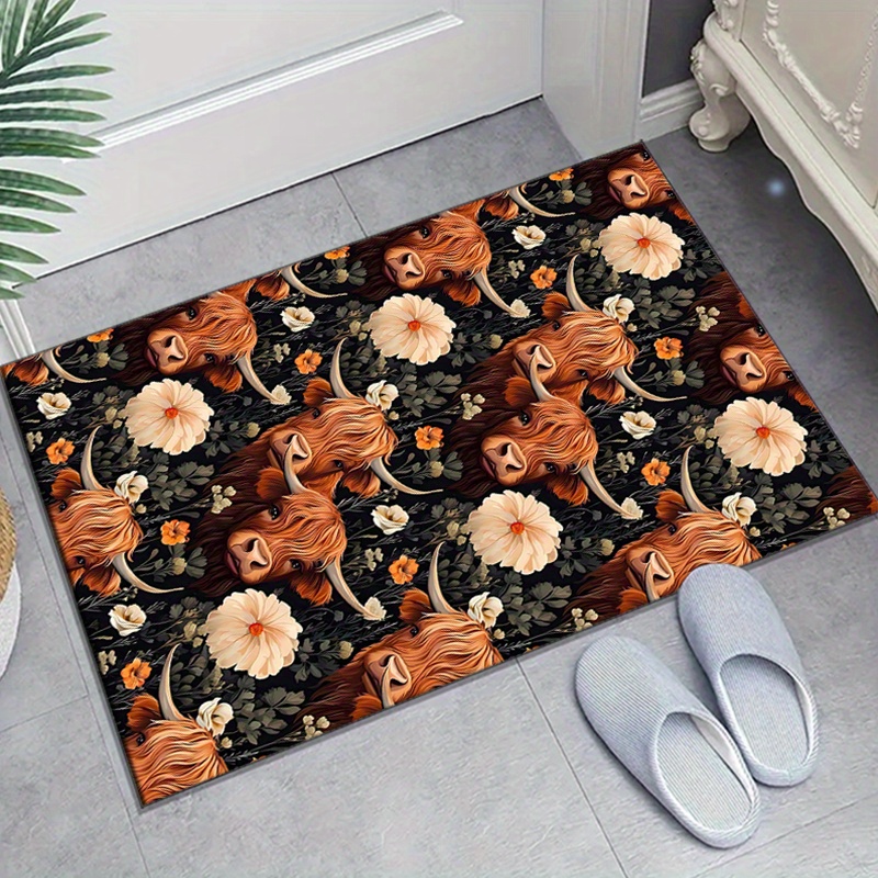Plush Crystal Velvet Yak Print – обзор и цена Highland Home Textiles