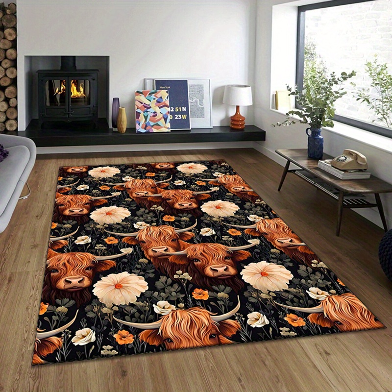 Plush Crystal Velvet Yak Print – обзор и цена Highland Home Textiles