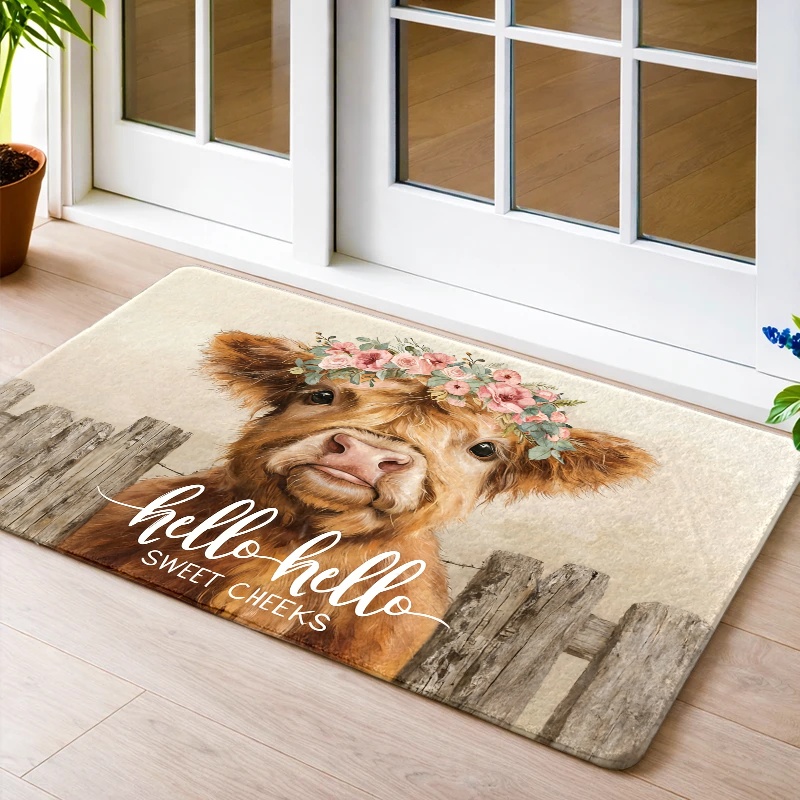 Highland Cow Flower Crown Floo – обзор и цена Highland Home Textiles