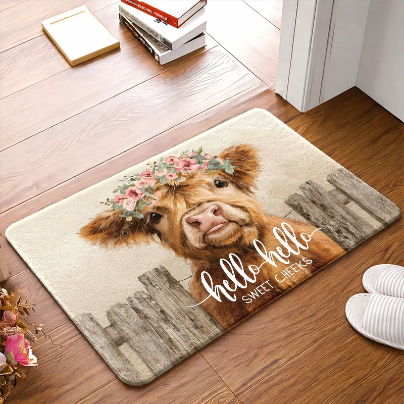 Highland Cow Flower Crown Floo – обзор и цена Highland Home Textiles