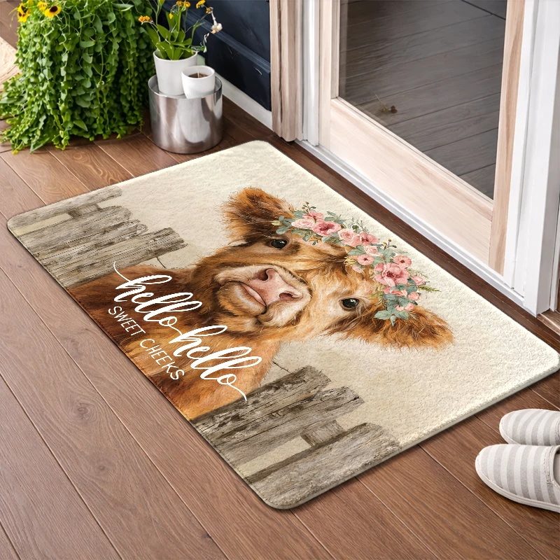 Highland Cow Flower Crown Floo – обзор и цена Highland Home Textiles
