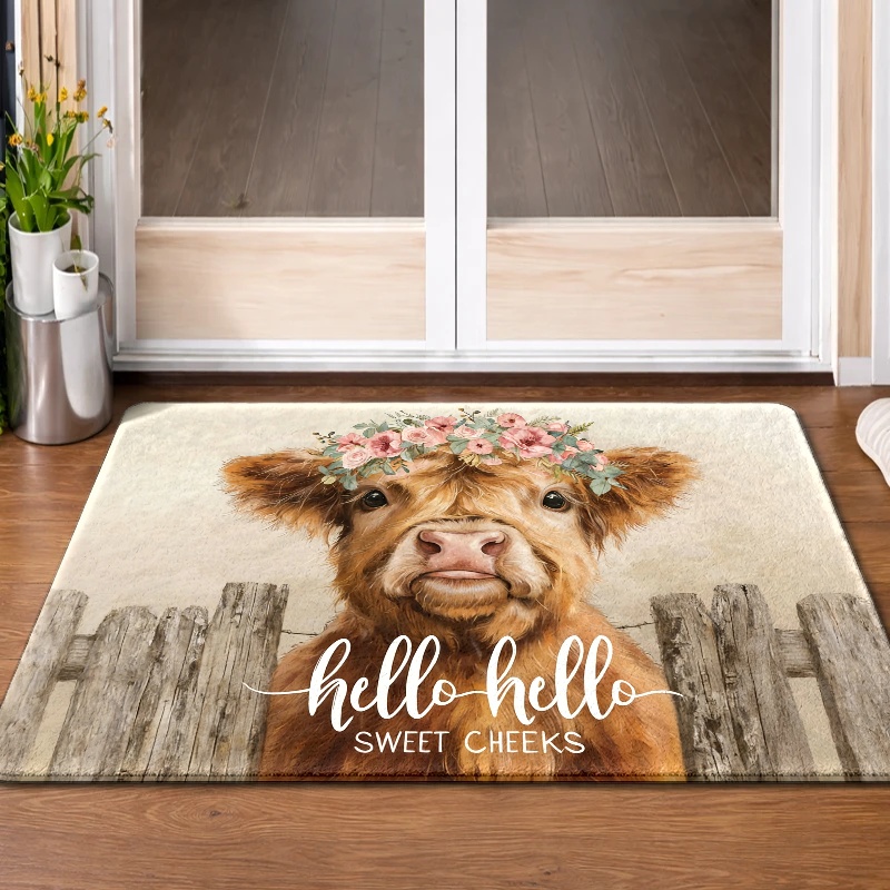 Highland Cow Flower Crown Floo – обзор и цена Highland Home Textiles