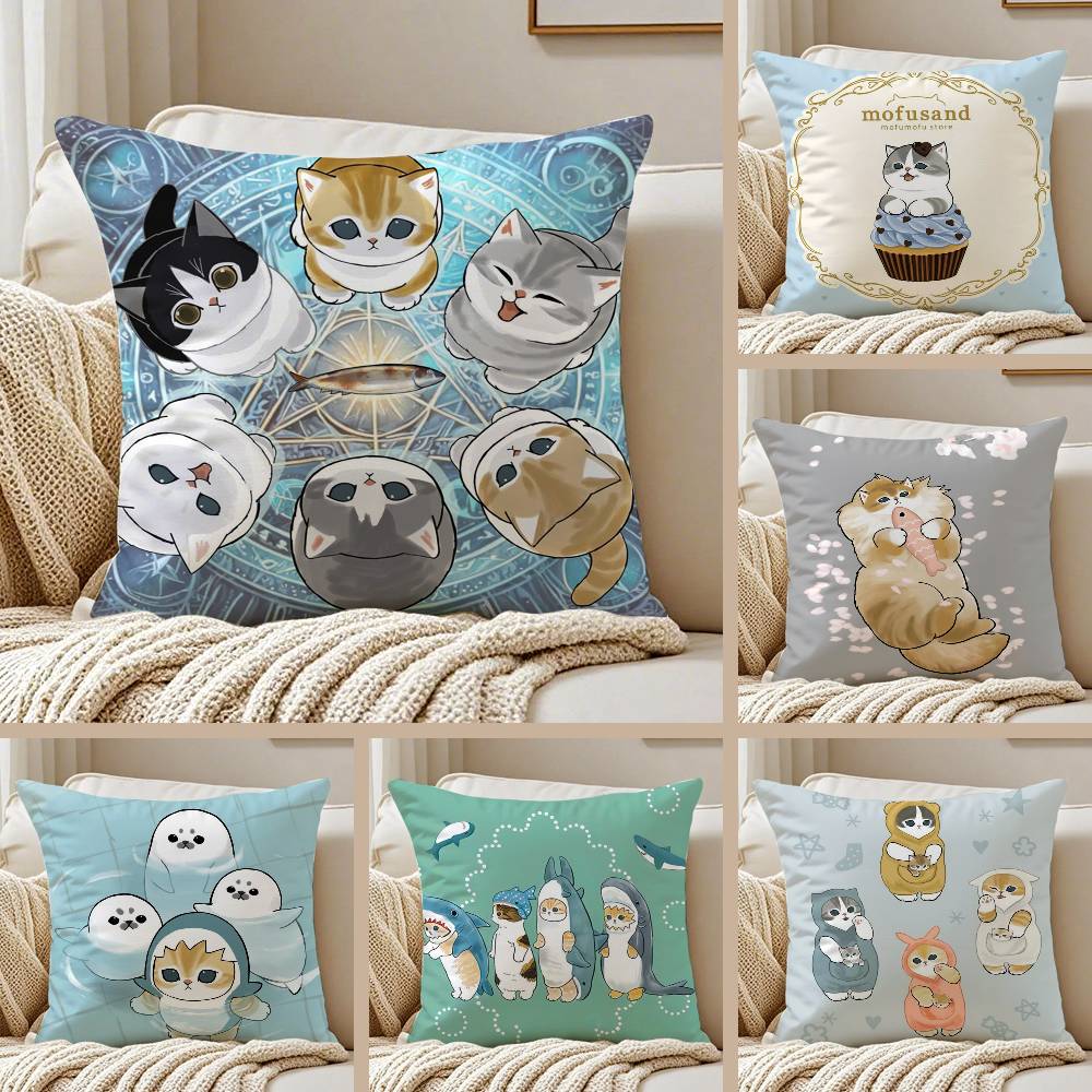 Luxury Cute mofusand cat Pillo – обзор и цена Luxury Home Textiles Usa