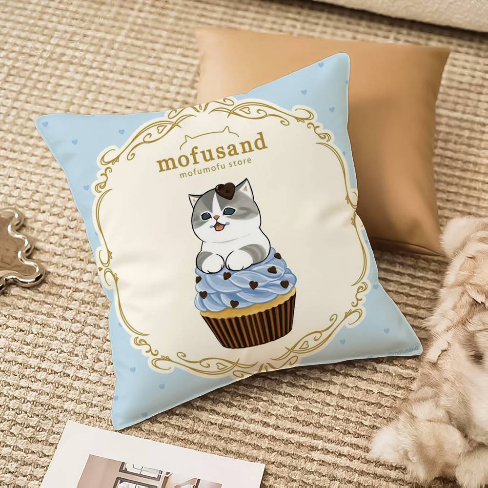 Luxury Cute mofusand cat Pillo – обзор и цена Luxury Home Textiles Usa