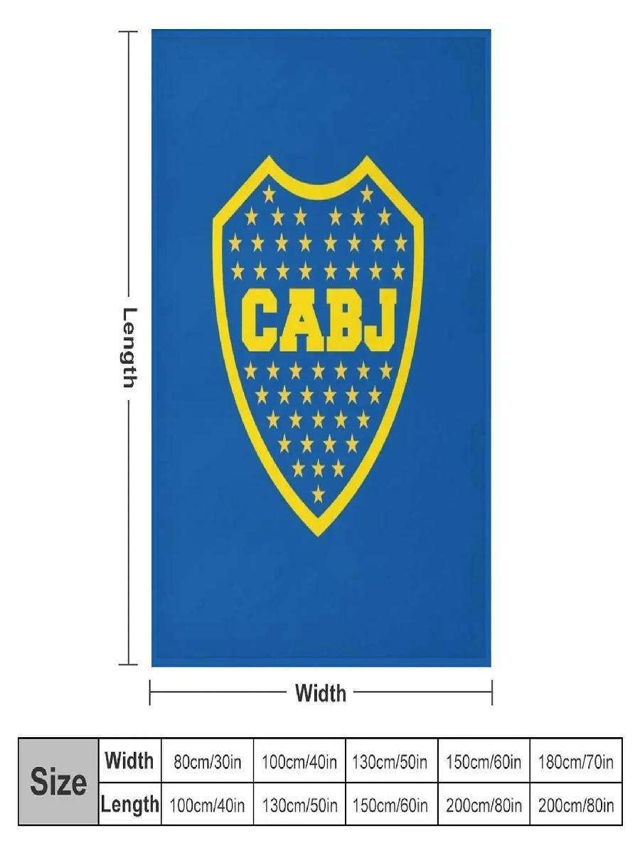Boca Juniors CABJ Throw Blanke – обзор и цена Home Textiles Plaid
