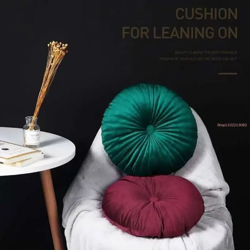 Velvet Round Pumpkin Seat Chai – обзор и цена Home.Textiles Cushion
