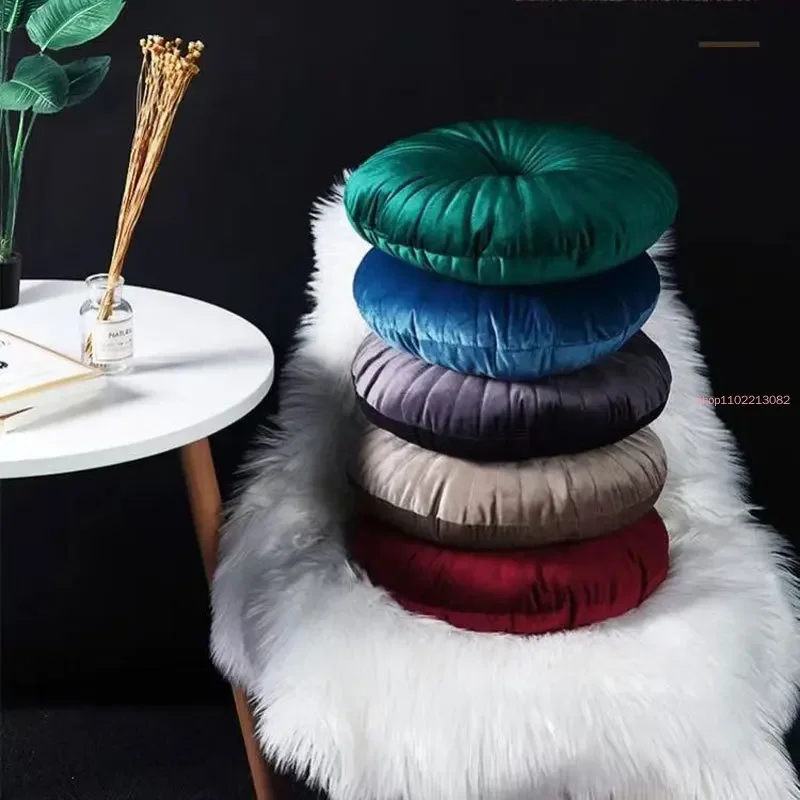 Velvet Round Pumpkin Seat Chai – обзор и цена Home.Textiles Cushion