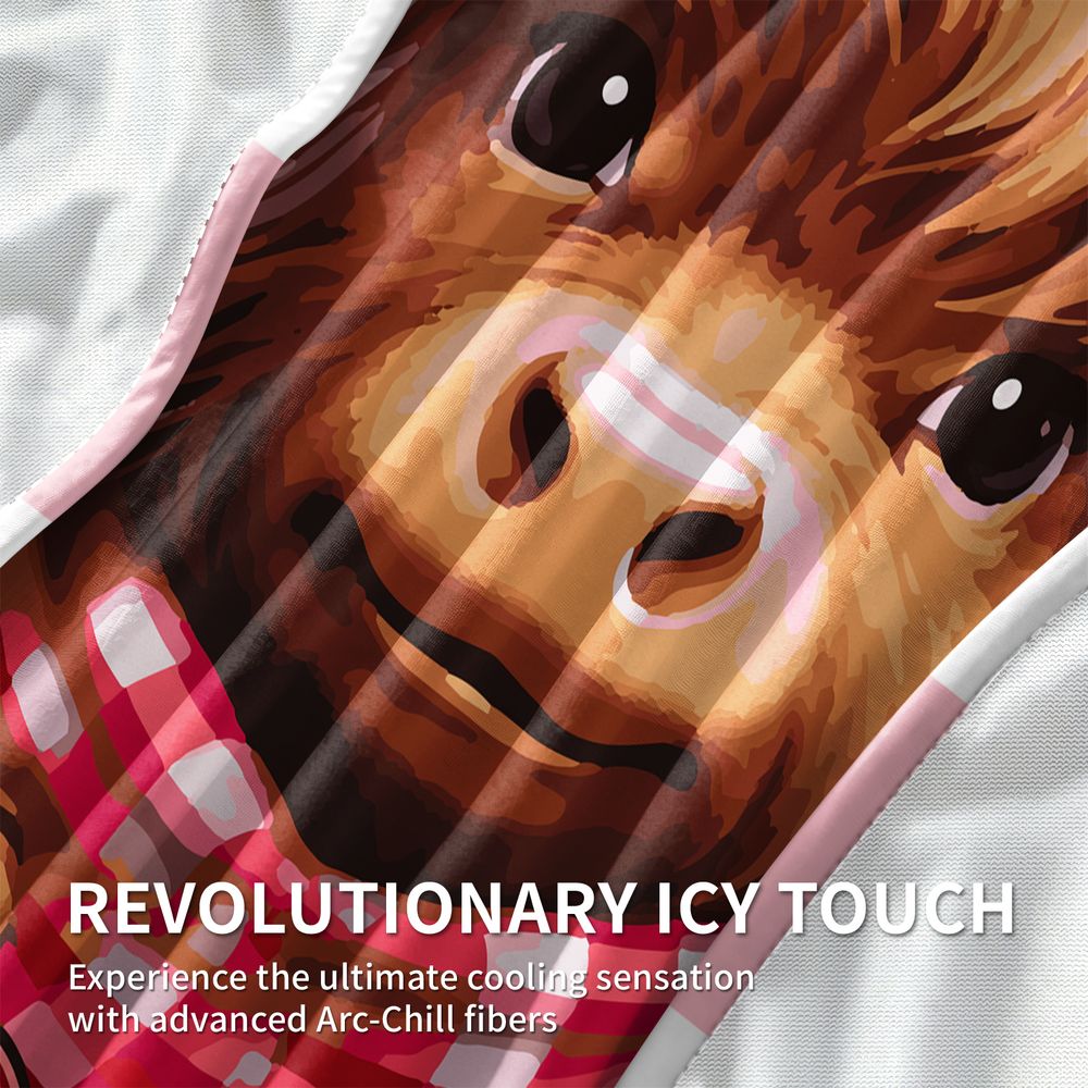 Highland Cow Cooling Blanket f – обзор и цена Highland Home Textiles